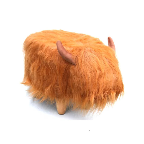 Highland Cow Foot Stool Wayfair Co Uk
