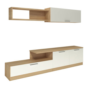 Entertainment Tv Wall Units Wayfair Anciaux Tv Wall Unit Entertainment Center For Tvs Up To 60