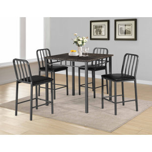 Destiney 5 Piece Pub Table Set