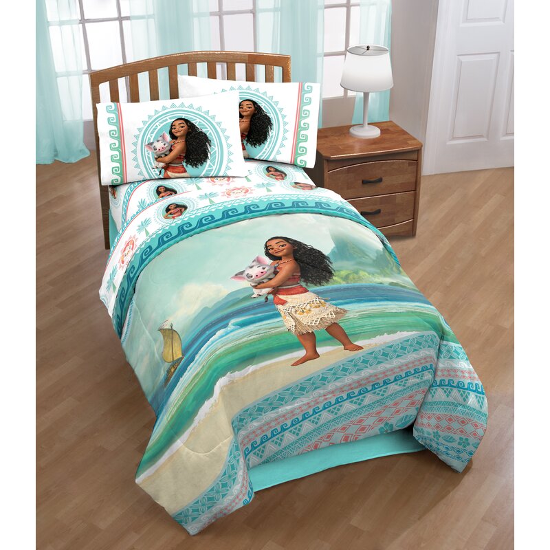 moana crib sheets