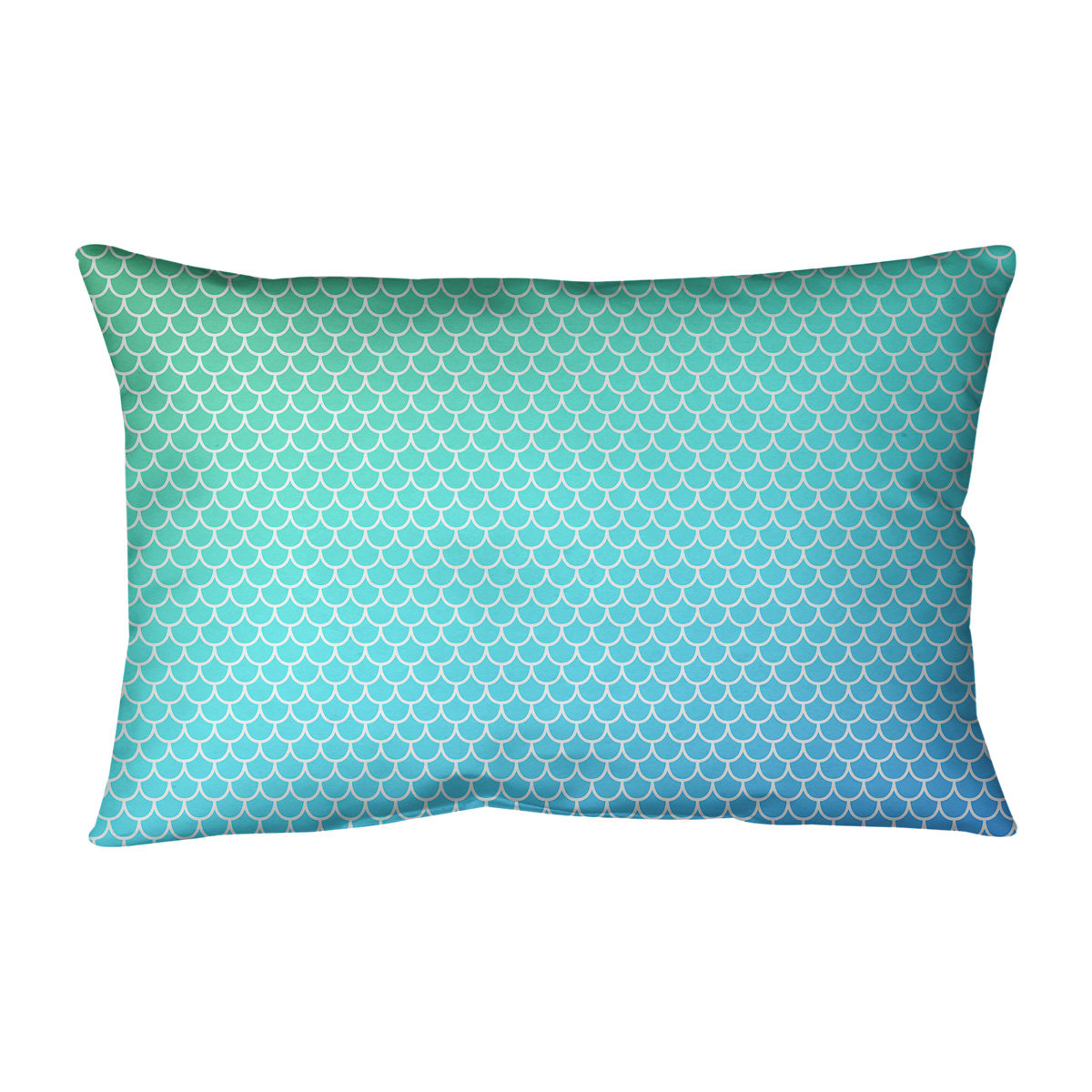 East Urban Home Mermaid Scales Rectangular Pillow Cover Wayfair Ca