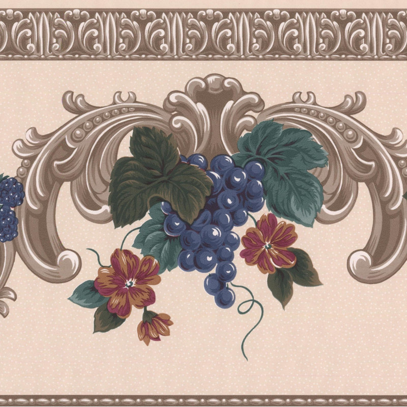 Astoria Grand Kratz Blooming Roses Plums Grapes Traditional
