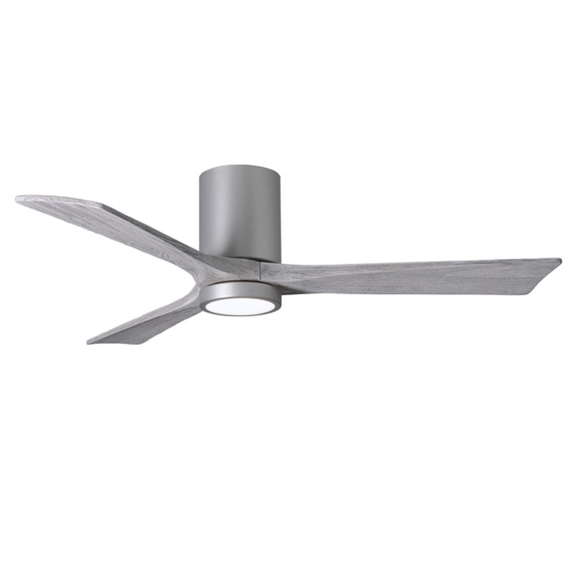 42 Trost 3 Blade Hugger Ceiling Fan With Wall Remote And Light