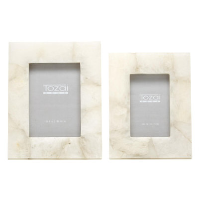 2 Piece Quartz Picture Frame Set
