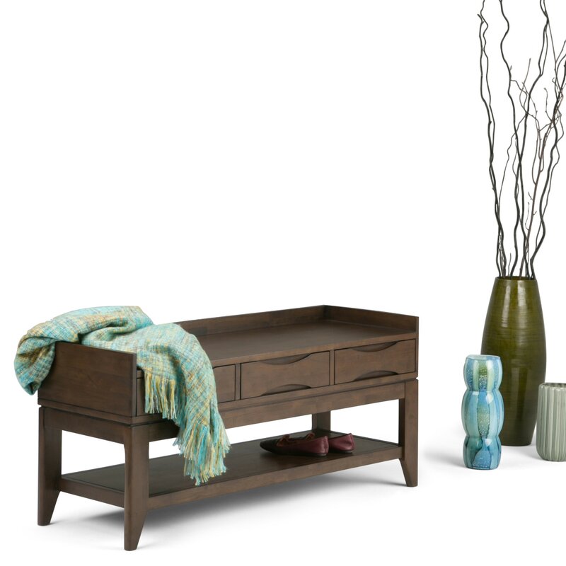 George Oliver Hamblin Entryway Storage Bench Reviews Wayfair