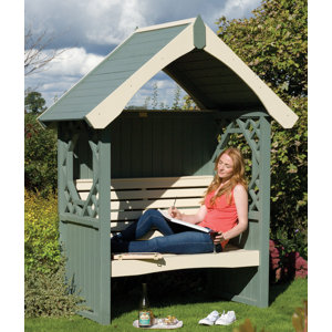 2-Sitzer Gartenlaube Arbour aus Holz von Rowlins..