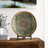 Teal Glass Bowl Wayfair