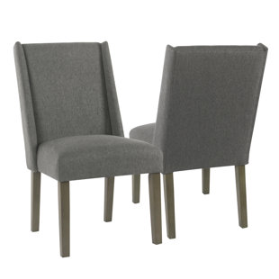 Bowers Upholstered Dining Chair (Set Of 2) By Rosecliff Heights