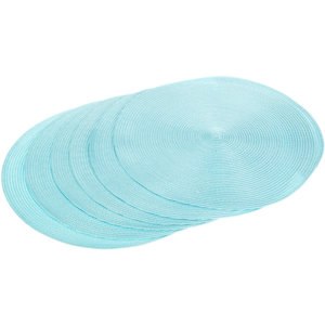 Daniel Round Polypropylene Woven Placemat (Set of 6)