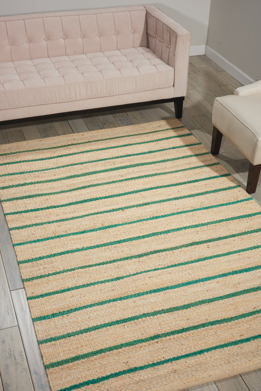 Kathy Ireland Home Laflin Hand Woven Green Wheat Area Rug Reviews Wayfair