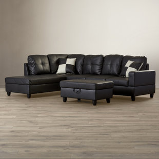Go to store & view more images Russ Sectional with Ottoman by Andover Mills
