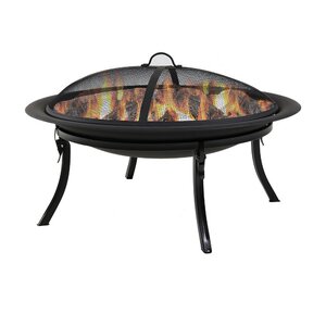 Colletta 24'' H x 29'' W Steel Wood Burning Outdoor Fire Pit