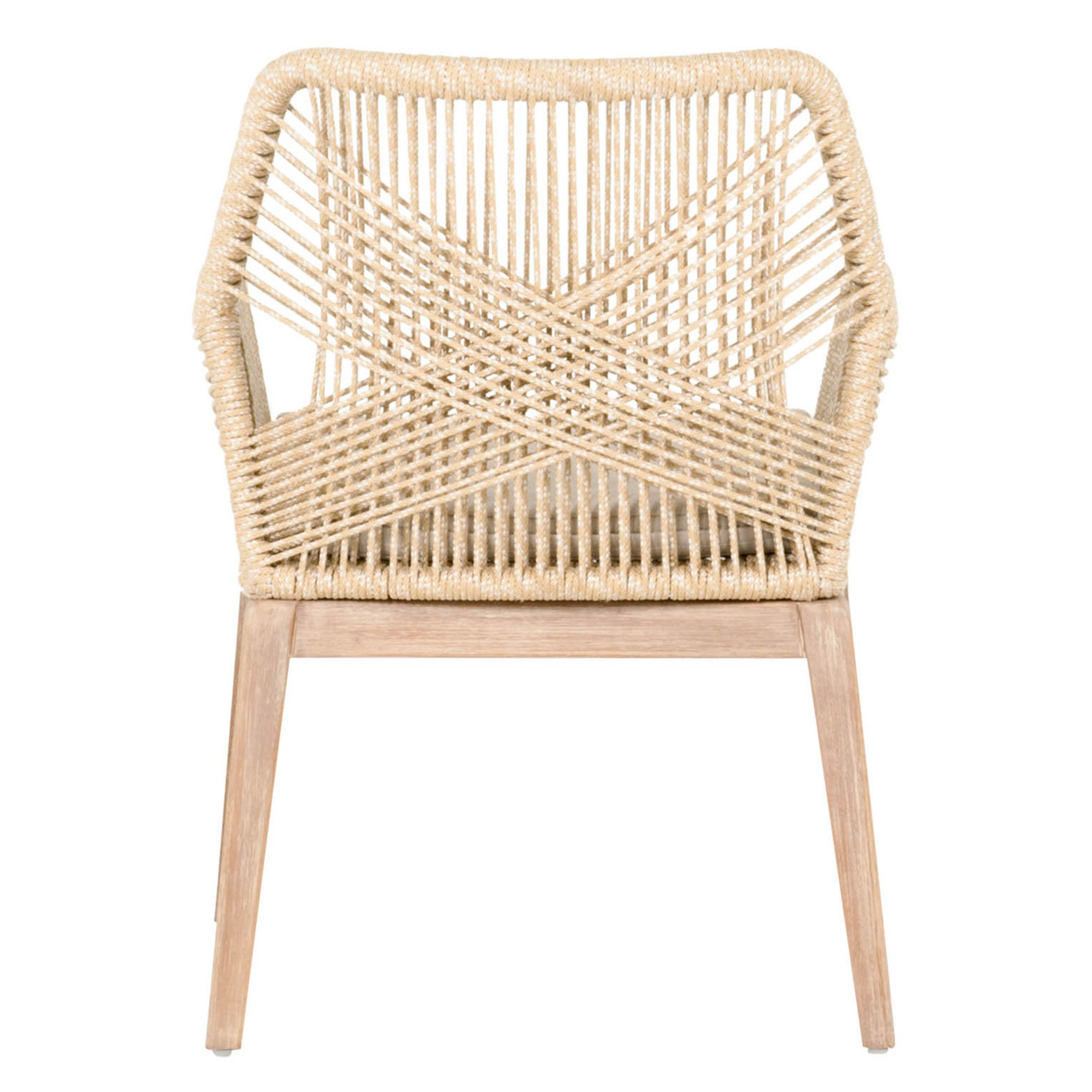 rope woven chair