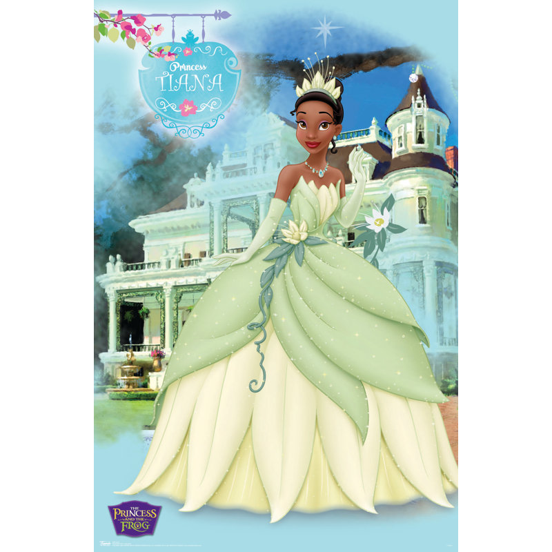 AA PRINCESS /& THE FROG PRINT Choose Size /& Media Type Canvas or Poster Print