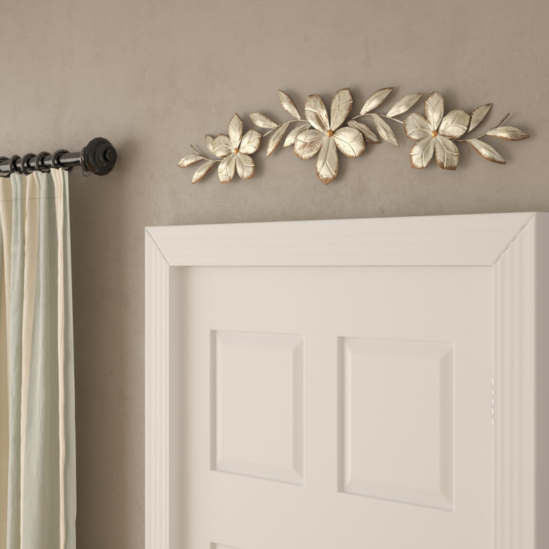 Bay Isle Home Flower Over The Door Wall Decor Reviews Wayfair