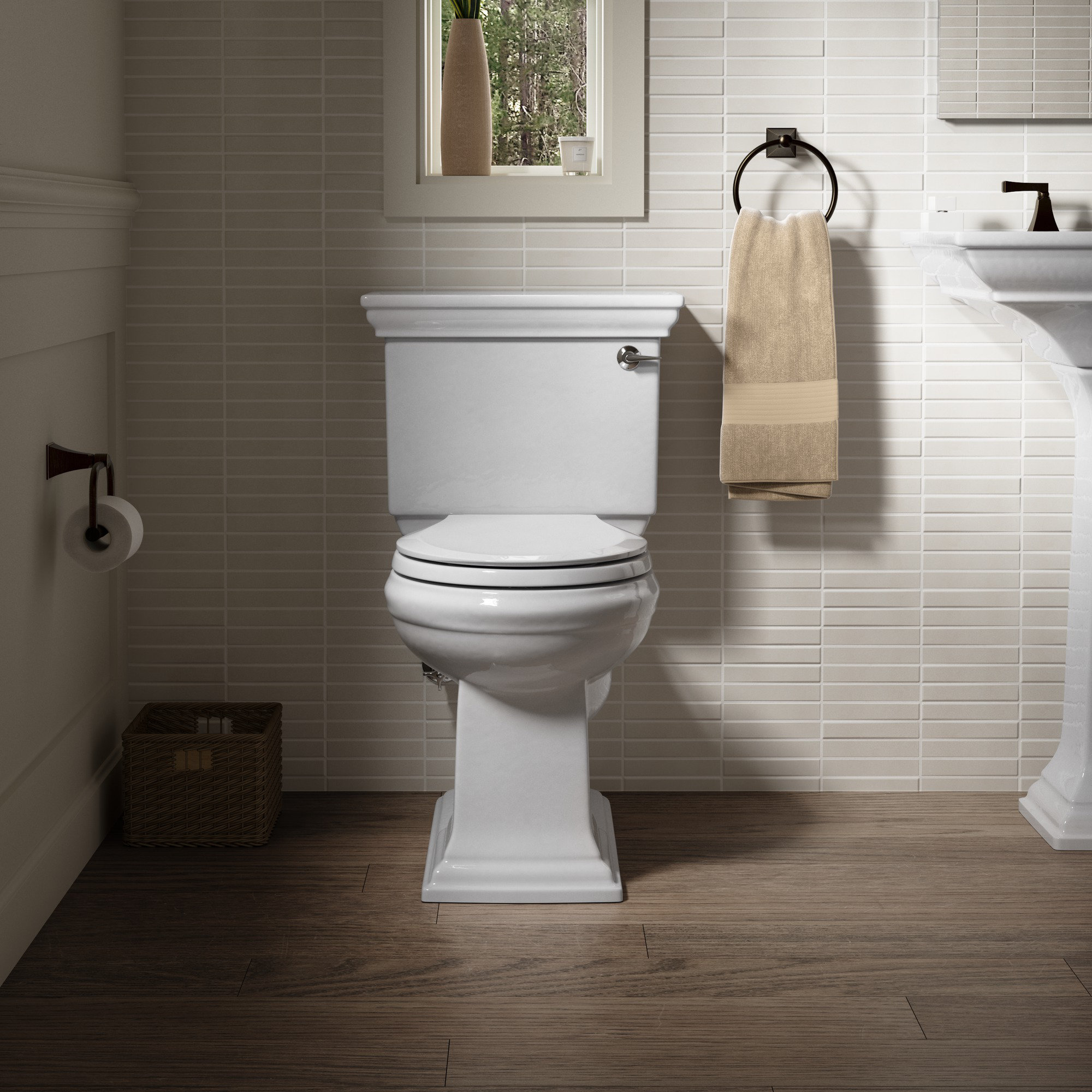 Kohler Memoirs Stately Stately Comfort Height Two Piece Round