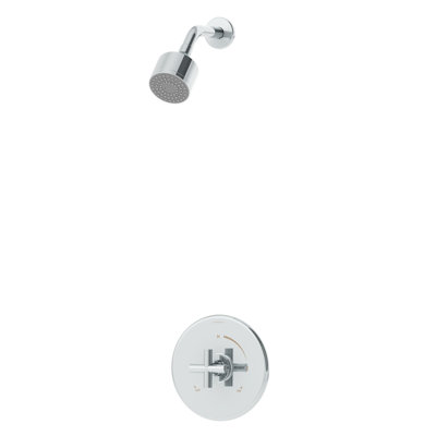 Dia 1 Handle Shower Faucet Trim Kit With Knob Handle Symmons