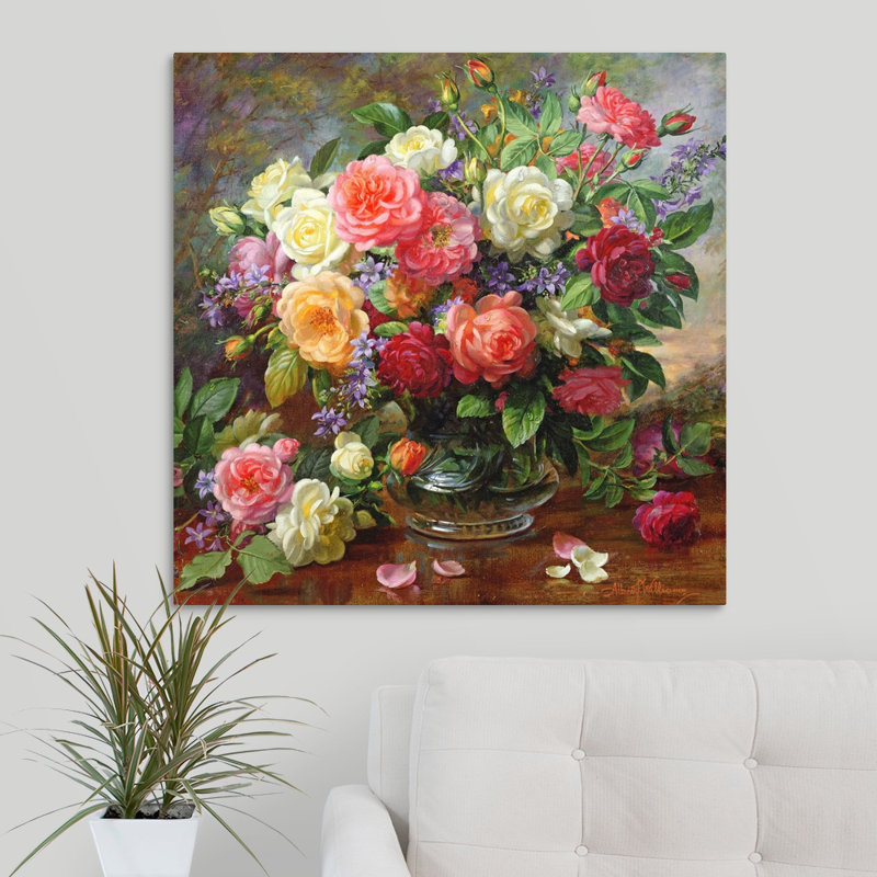Great Big Canvas Albert Williams Roses The Perfection Of Summer