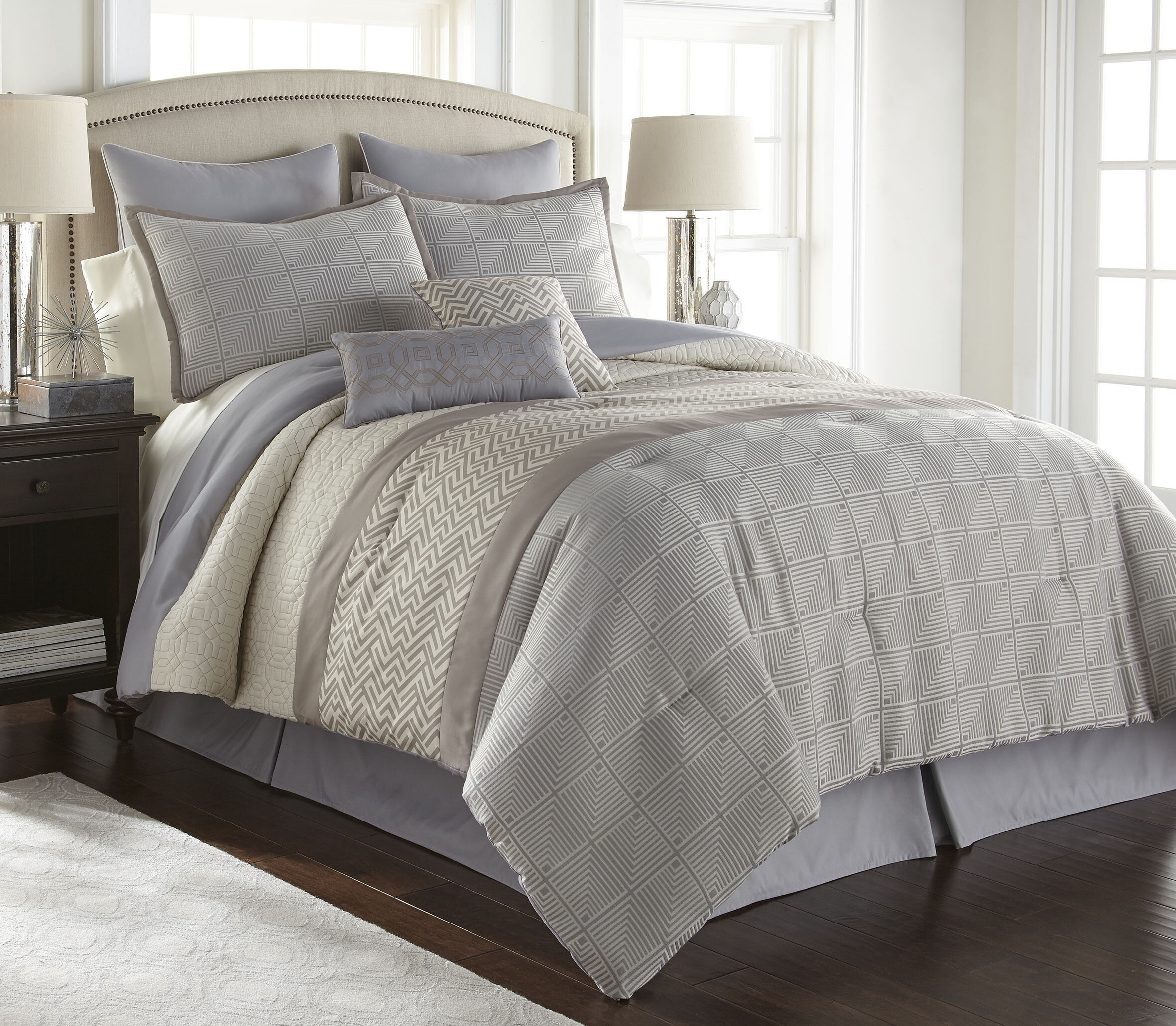 Winston Porter Gwen 12 Piece Comforter Set Reviews Wayfair