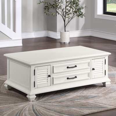 Osby Lift Top Solid Coffee Table with Storage