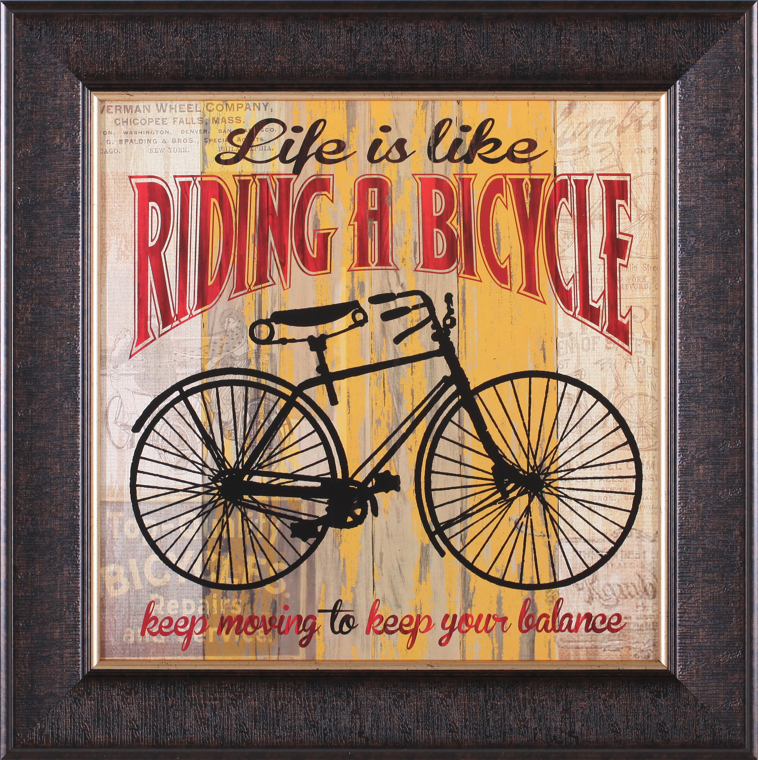 love is like riding a bicycle