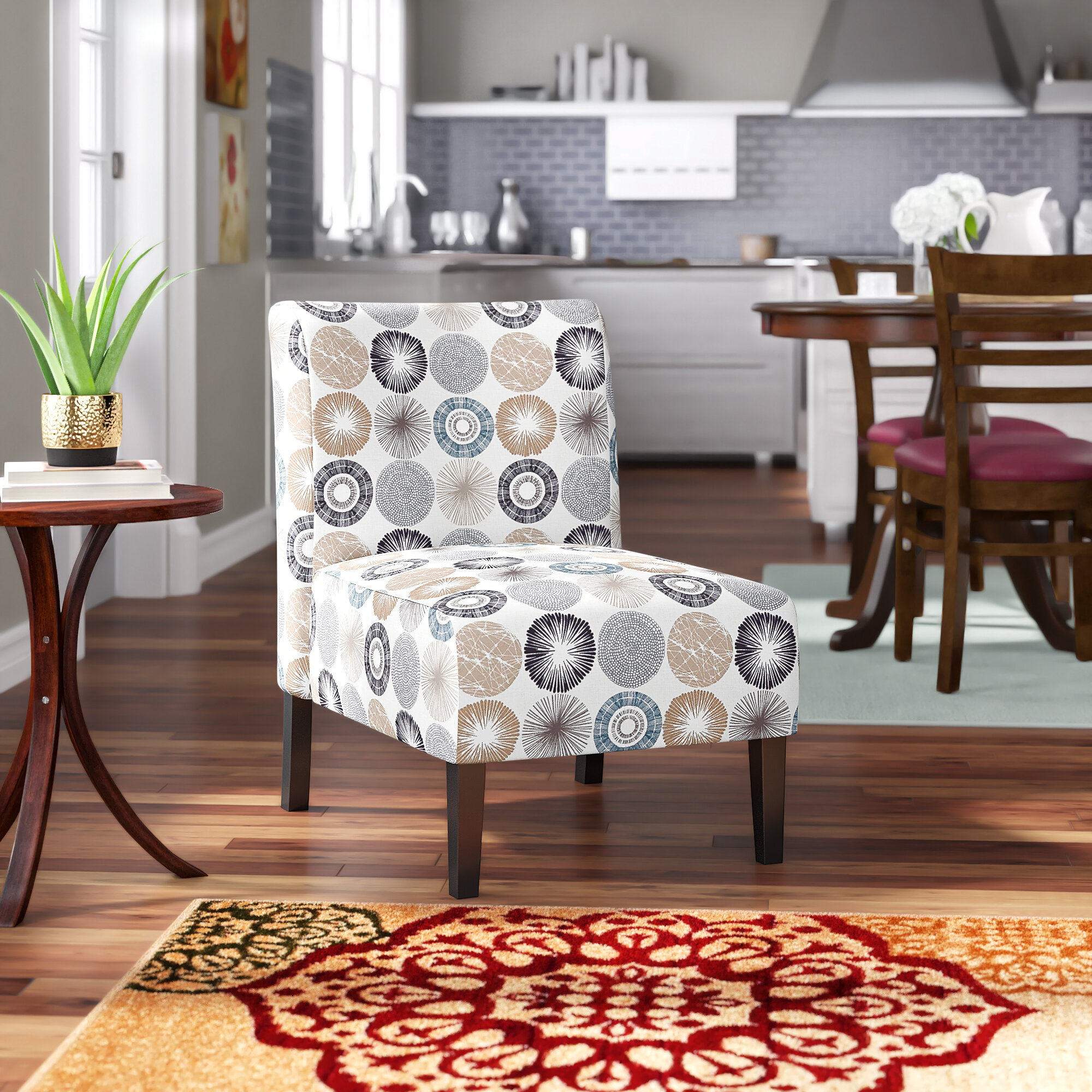 Armless Traditional Accent Chairs Youll Love In 2021 Wayfair