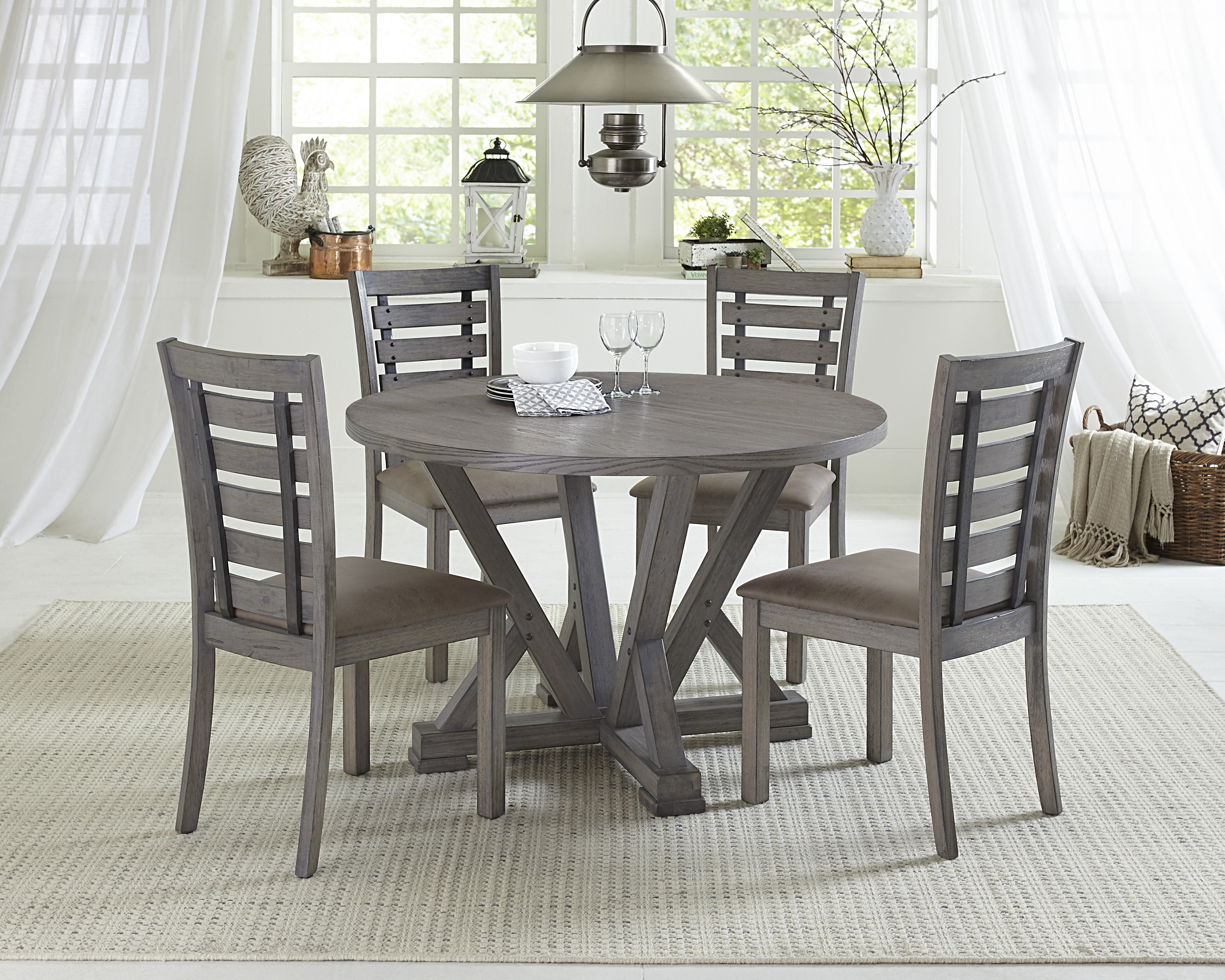 Bosley 8 Piece Solid Wood Dining Set Bosley 8 Piece Solid Wood Dining Set