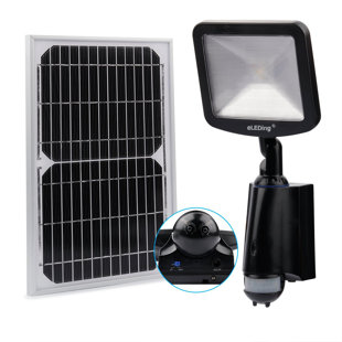 Best Kisner Solar Hybrid Microgrid LED Outdoor Floodlight with Motion Sensor By Symple Stuff Outdoor Lighting Kisner Solar Hybrid Microgrid LED Outdoor Floodlight with Motion Sensor By Symple Stuff Outdoor Lighting