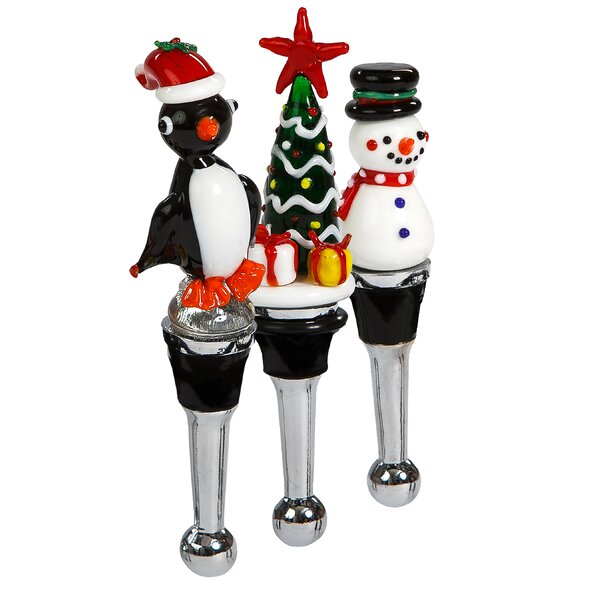Great Christmas Bar Decoration or Wine Accessory Christmas Wine Stopper