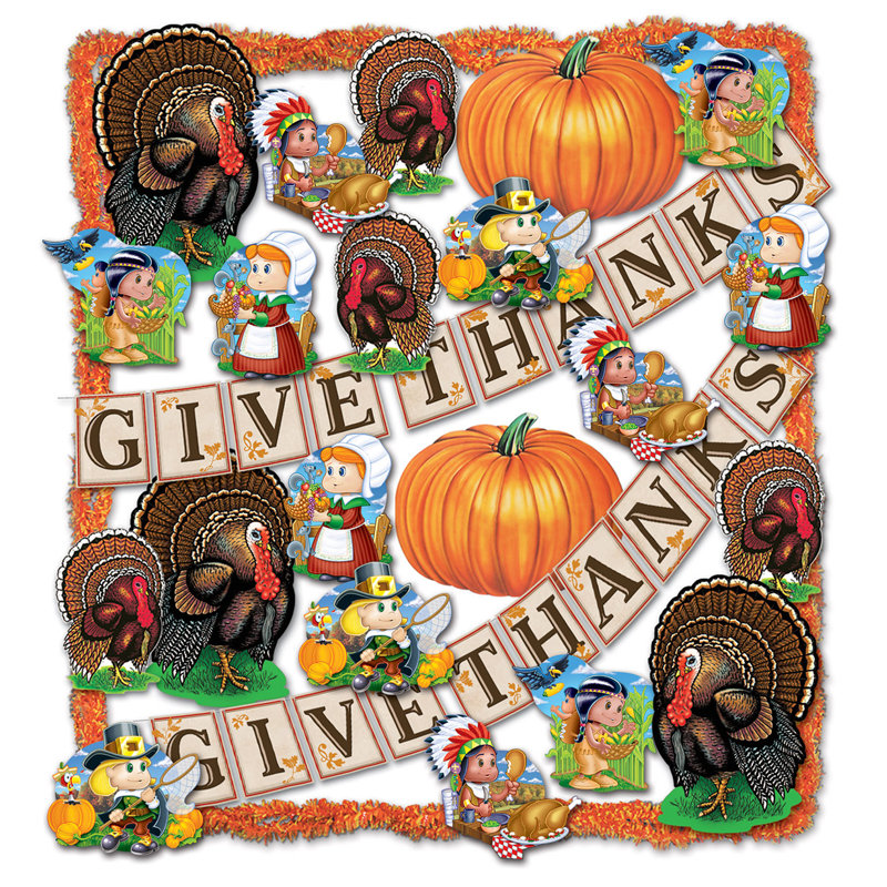 The Holiday Aisle 25 Piece Fall Decoration Kit Wayfair