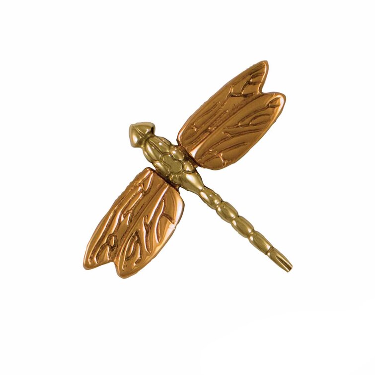 Oiled Bronze Michael Healy Designs MHR50 Dragonfly in Flight Doorbell Ringer 