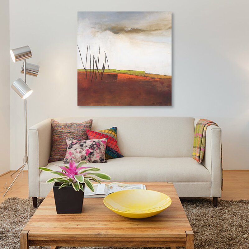 East Urban Home Fascinating Landscape Iii Print On Canvas Wayfair