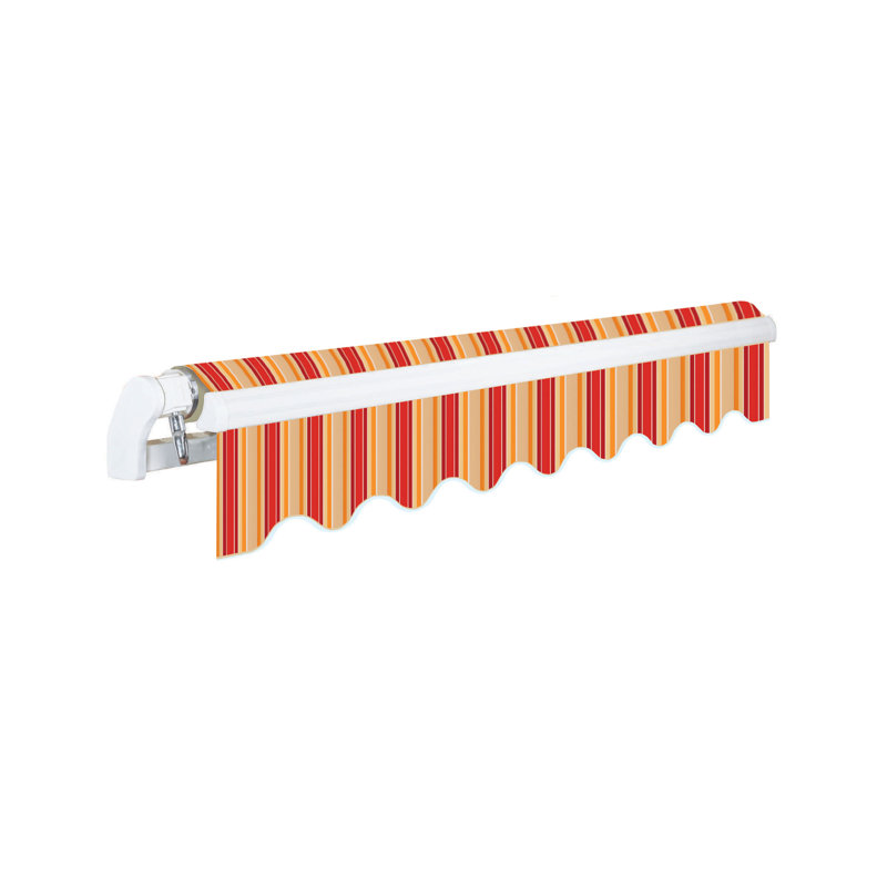 S Slim Series 12 ft. W x 10 ft. D Retractable Patio Awning
