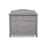rustic grey changing table