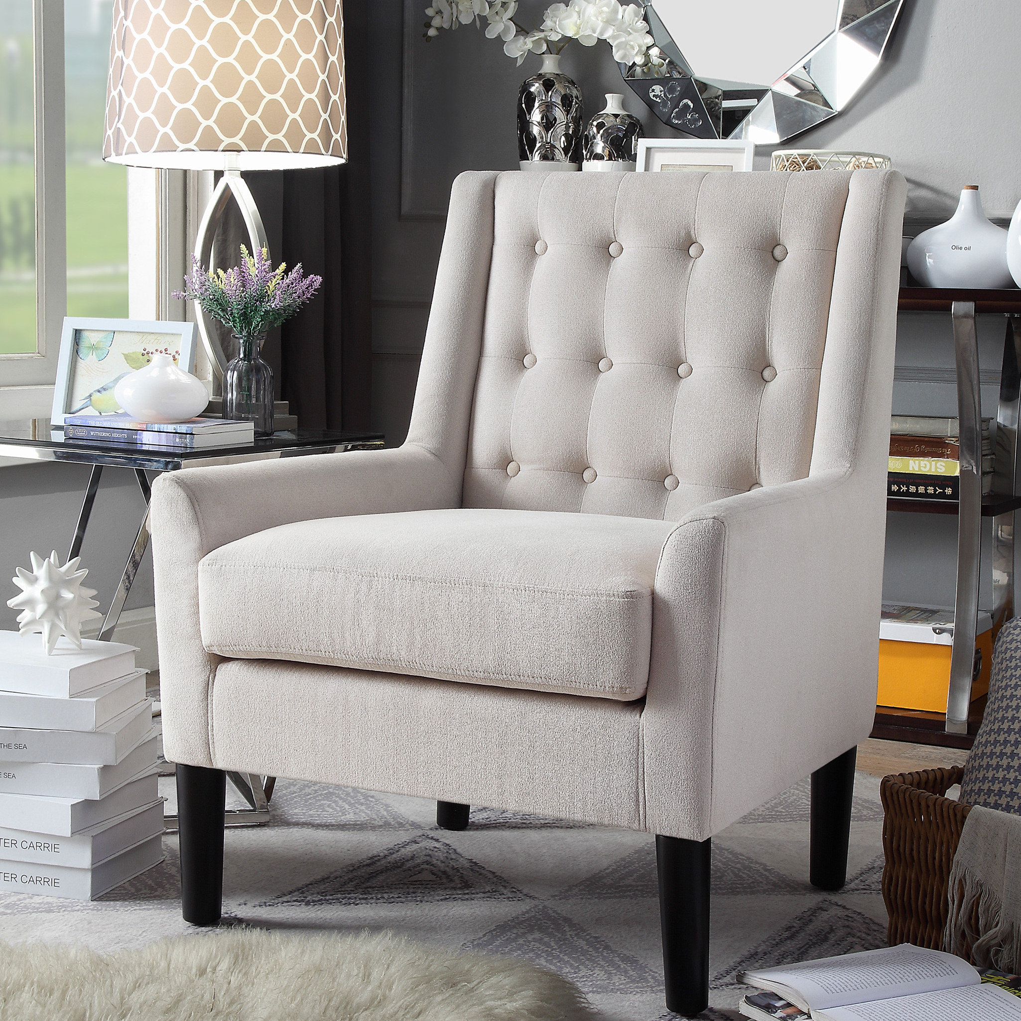 Side Velvet Accent Chairs You'll Love 