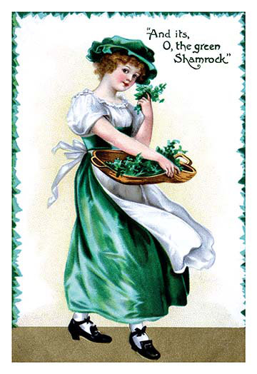 Buyenlarge Shamrock Green Painting Print Wayfair