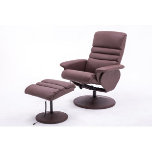 Go to store & view more images Electric Reclining Massage Chair with Ottoman by Ebern Designs