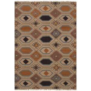 Nakia Wool Tan Area Rug