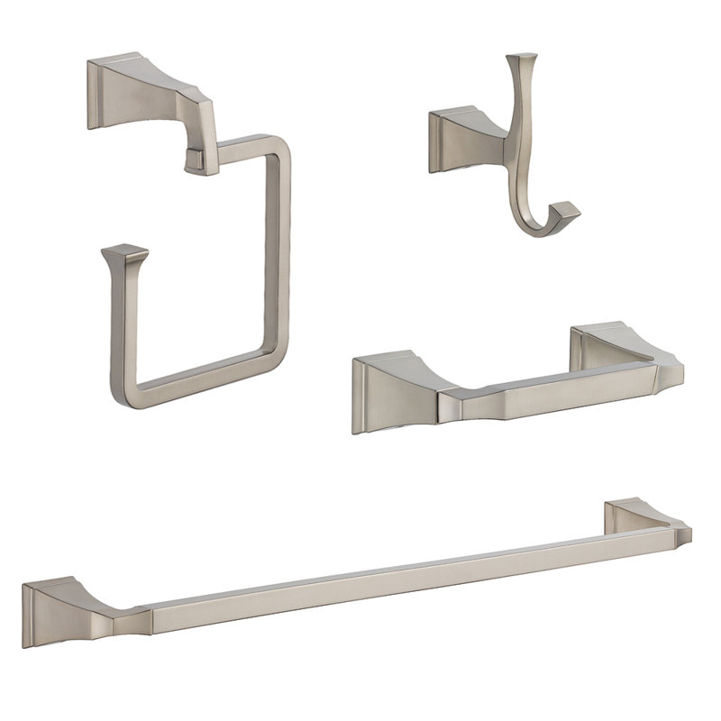 Delta Dryden 4 Piece Bathroom Hardware Set Reviews Wayfair Dryden Delta 4 Piece Bathroom Hardware