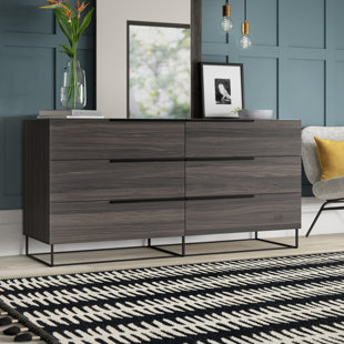 Go to store & view more images Mulford 6 Drawer Double Dresser by Mercury Row