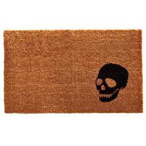 Rectangle Skull Doormat