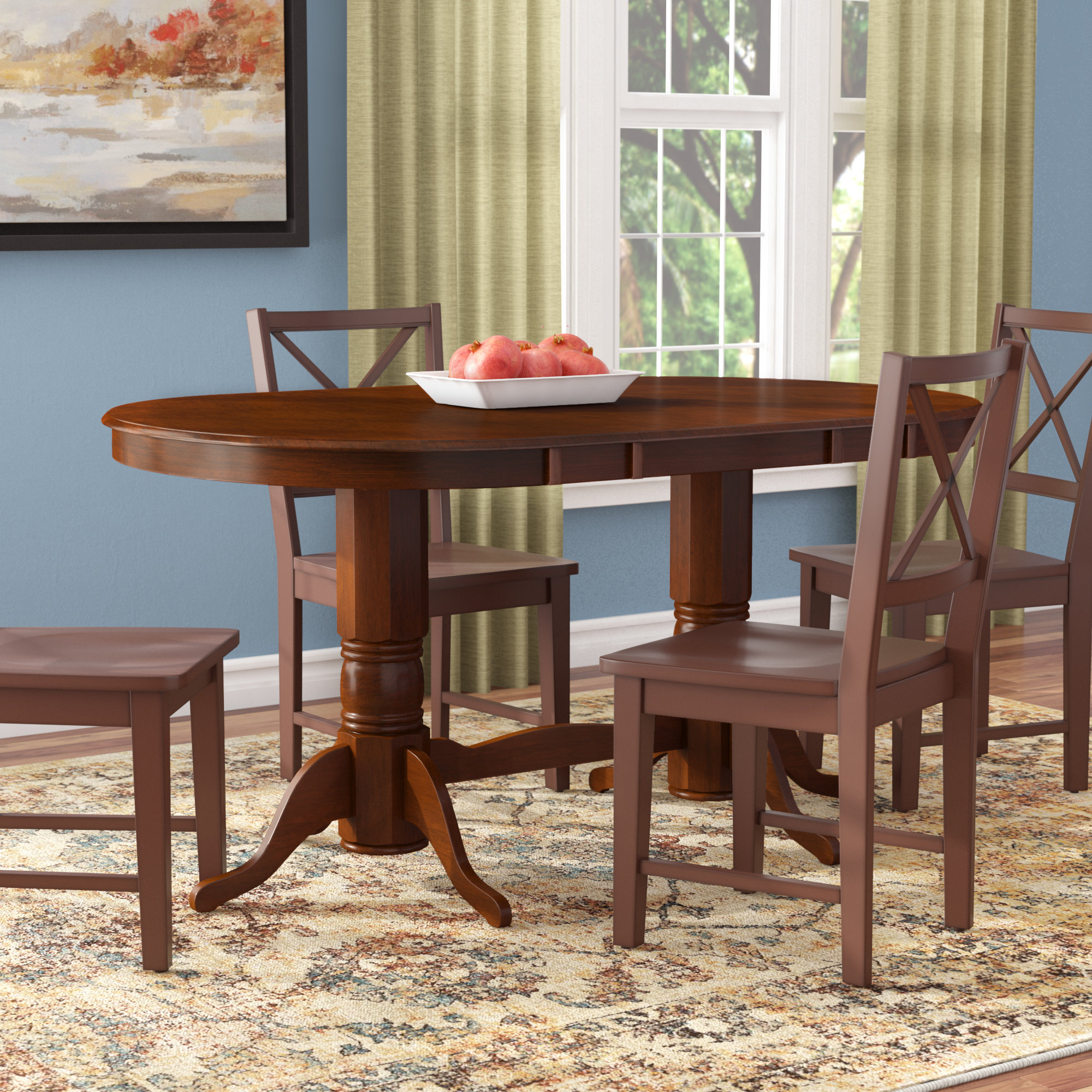 Darby Home Co Rockdale Extendable Dining Table Reviews Wayfair