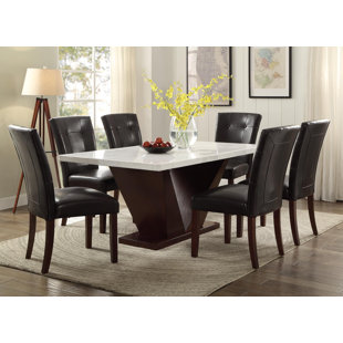 Genuine Marble Dining Table | Wayfair Genuine Marble Dining Table | Wayfair