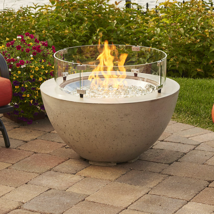 The Outdoor Greatroom Company Cove Concrete Propane Natural Gas