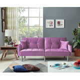 Lavender Velvet Sofa Wayfair Ca Lavender Velvet Sofa Wayfair Ca