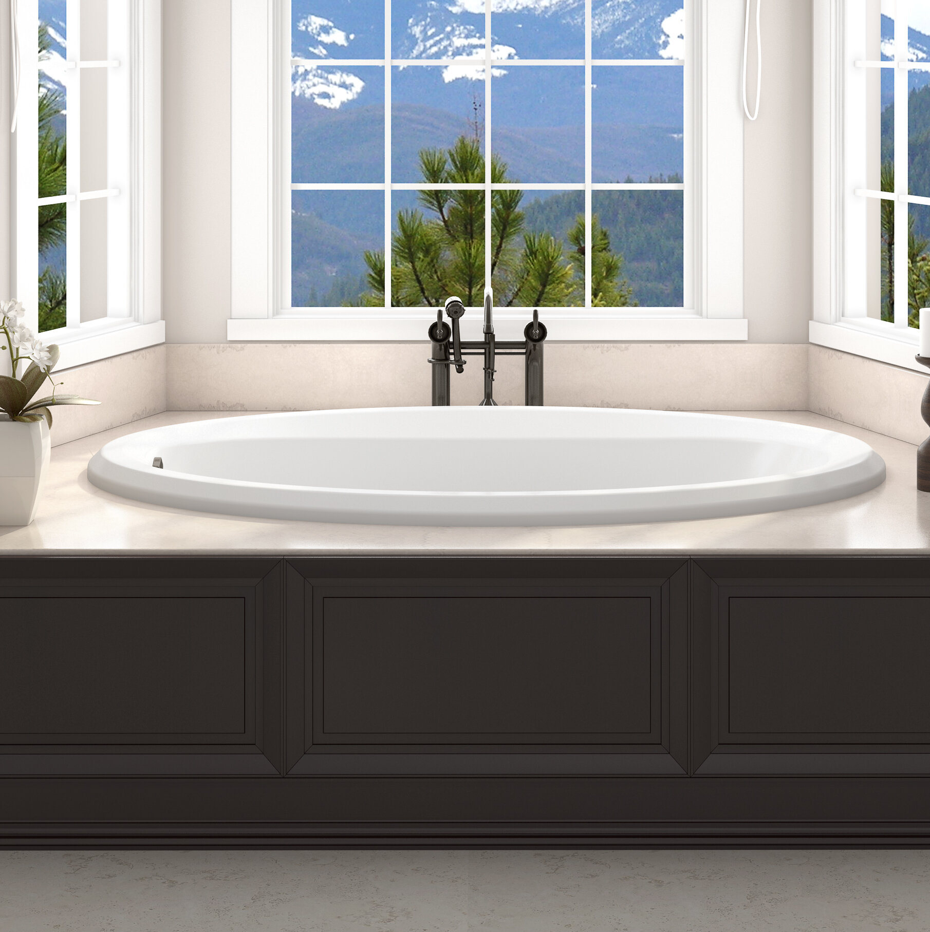 Jacuzzi J3d6042 WLR 1xx 60" X 42" Signature Drop in Whirlpool Bathtub With 6 for sale online 