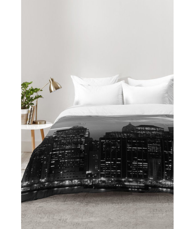 East Urban Home New York Financial District Comforter Set Wayfair
