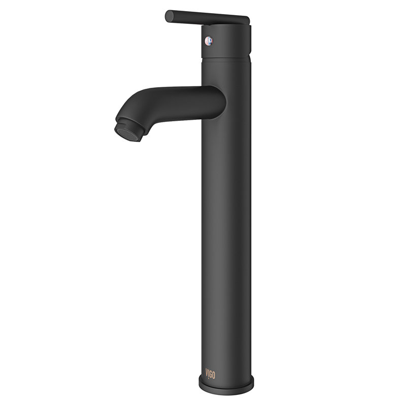 Vigo Seville Single Lever Vessel Bathroom Faucet Reviews Wayfair Seville Single Lever Vessel Bathroom Faucet