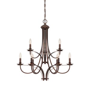 9-Light Candle-Style Chandelier