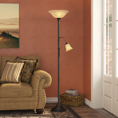 Alcott Hill Cardinal 72 Inch Torchiere Floor Lamp
